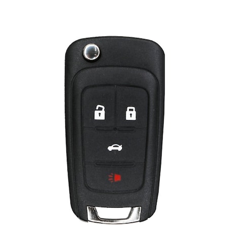 Keyless Factory KeylessFactory: GM 4 Button Flip Key RK-GM-FP4